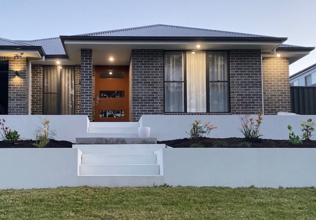 Completed Newcastle Cement Render project featured in Aleisha Sagun's review